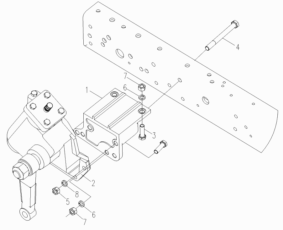 Механизм стеклоподъемника фотон 1069