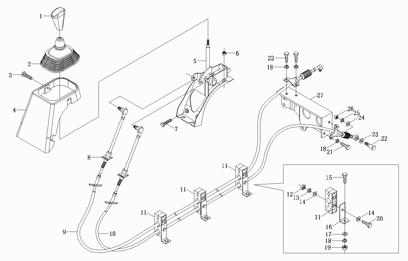 Коробка передач фотон ауман схема